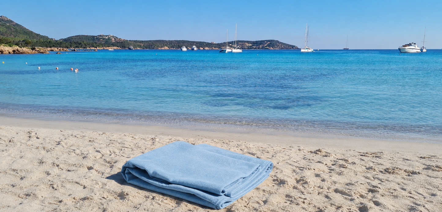 Maliti 07021 IT Linen Beach Blanket Collection Pevero