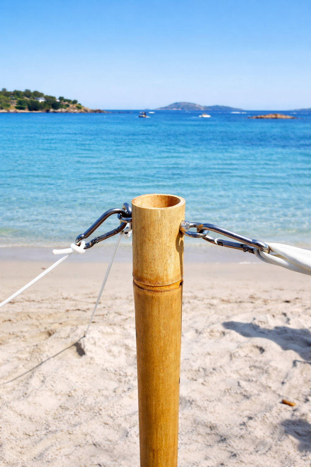 exclusive bamboo poles for portable beach sun sail